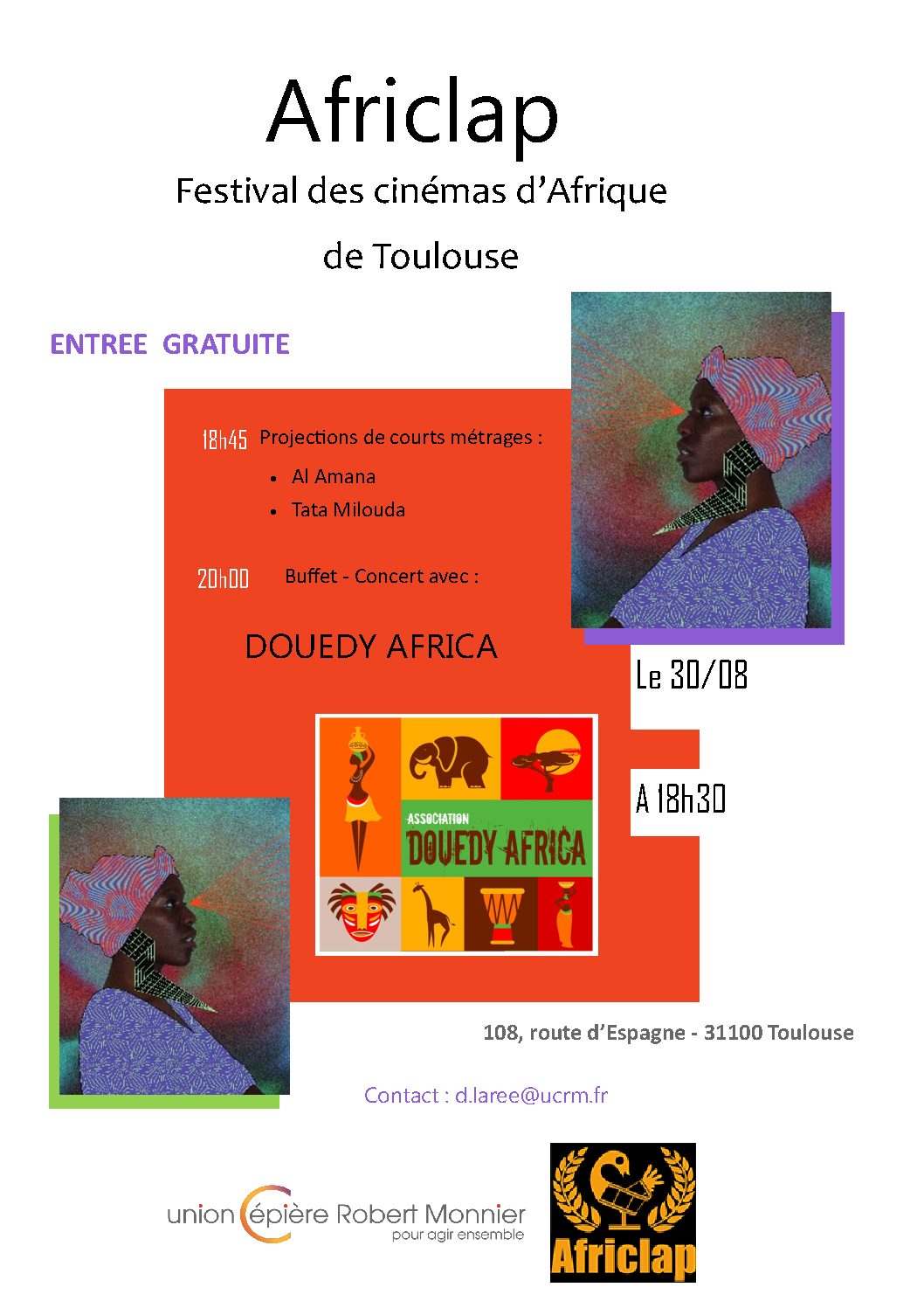 AFRICLAP: Festival des cinémas d'Afrique de Toulouse